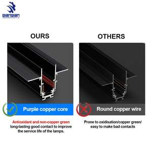 Pista de luz magnética de fácil instalación a <span class=keywords><strong>precio</strong></span> de fábrica para sistema de luz de pista magnética interior - Product Image 6
