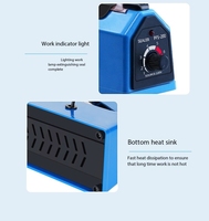 Machine de scellage automatique à impulsions thermiques F300 pour petits espaces domestiques, scelleuse de sacs sous vide, scelleuse de sacs en plastique
