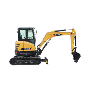 Miniescavatore Sany SY35U di Marca Cinese, Peso Operativo 4 Tonnellate, Motore Originale 20.4KW, Pompa a Ingranaggi Controllata da PLC, Cuscinetto Semplice - Product Image 2
