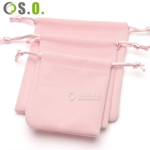 Manufacture High-quality Velvet <b>Drawstring</b> <b>Pouch</b> Custom Logo Jewelry Gift Velvet <b>Pouch</b> with Pattern - Product Image 3