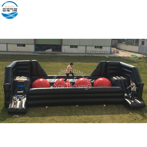 <span class=keywords><strong>Jeux</strong></span> <span class=keywords><strong>de</strong></span> parcours gonflables Wipeout à vendre, parcours d'obstacles sportif gonflable Wipeout Big Baller pour adultes - Product Image 2