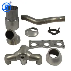Factory direct supply The parts of Catalytic converters with Flange Endcap and Bend pipes