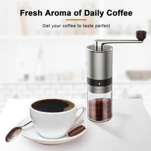 Molinillo de Café <span class=keywords><strong>Manual</strong></span> para Oficina y Hogar, Accesorios de Cerámica, Molinillo de Café Turco Portátil de Viaje, Molinillo <span class=keywords><strong>Manual</strong></span> de Granos de Café con Báscula - Product Image 4