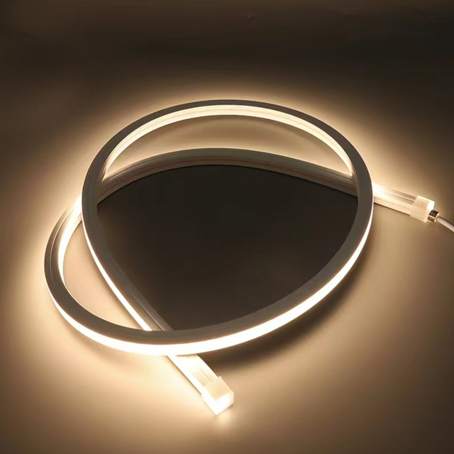 Customizable 12V/24V Silicone Neon LED Strip with Flexible Tubing
