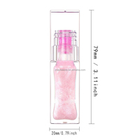 Offre Spéciale – Huile à Lèvres Hydratante Rose Mignonne à Changement de Couleur selon la Température, Marque Privée, PH Équilibré, Logo Personnalisé, Végane