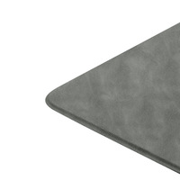 Tapis de souris de charge sans fil en cuir PU personnalisable chauffé ordinateur de jeu accessoire de bureau direct