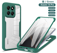 Étui de protection tout compris à 360 degrés pour Xiaomi Redmi Note 14 12 4G 12S 12 Pro Plus 11S 4G 9 Pro 12S 4G TPU PC couverture complète S