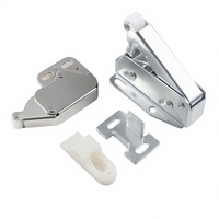 Dispositif de verrouillage à rebond pour armoire à vêtements, poignée libre, porte d'armoire, verrouillage tactile, verrouillage auto-élastique pour coffre, courrier