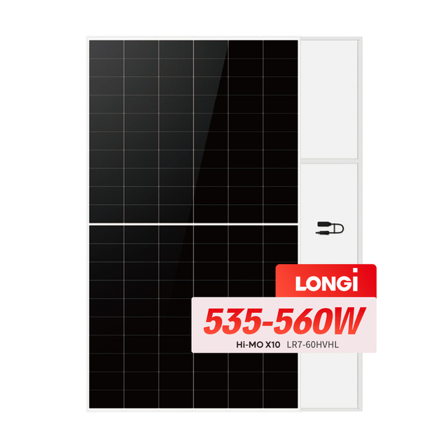 Longi Himo X10 Solar Panels 535w 540w 545w 550w 555w 560w Aluminum Frame Ip68 Solar Monocrystalline Panel for Home