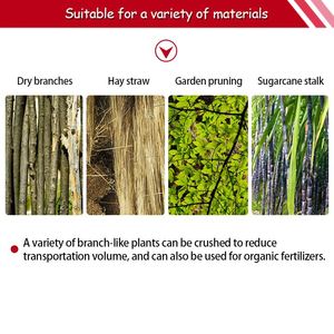 Trituratore Idraulico Regolabile per Legno di Eucalipto Non Usato in Vendita dal Proprietario, Cippatrice Meccanica Trainabile per Rami - Product Image 3