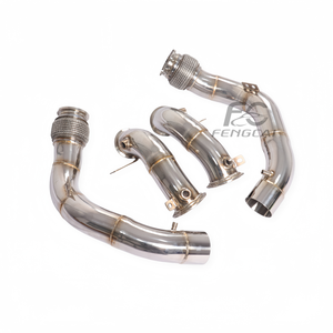 Tubos de Escape con OPF para <span class=keywords><strong>BMW</strong></span> M5 <span class=keywords><strong>M6</strong></span> <span class=keywords><strong>M8</strong></span> F9X 2017-2020, Reduce Significativamente la Contrapresión del Escape y Libera Potencia - Product Image 2