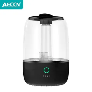 AECCN 3L Ultrasonic Aroma Diffuser Humidifier with Top Fill, Filter, and Aromatherapy Tank - Easy to Use and Refill for Bedroom