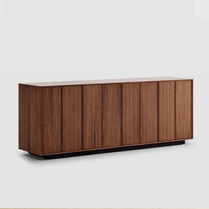 ריהוט הבית הסיטונאי מזנון עץ טבעי מודרני גדול שולחן קונסולת עם דלתות ומגירות - Product Image 2