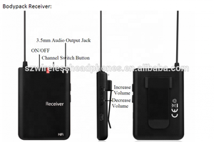Số lượng lớn mua Hifi sạc di động beltpack âm thanh hướng dẫn hệ thống <span class=keywords><strong>Transmitter</strong></span> Receiver 200 cho đi bộ tour du lịch - Product Image 4