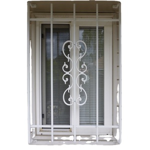Diseño de Rejas de Hierro Forjado para Ventanas, Popular en 2021, para Seguridad en Ventanas Abatibles de Acero - Product Image 1