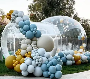 Usine d'Osmanthus doré, dôme transparent pour ballons, tente gonflable étanche à bulles à vendre