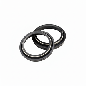 Centauro paio di parapolvere forcella per Kawasaki KXF 250 06-12 scudi antipolvere ruota NOK - Product Image 1