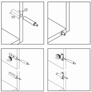 Système <span class=keywords><strong>de</strong></span> <span class=keywords><strong>porte</strong></span> à ouverture par pression NISKO, <span class=keywords><strong>amortisseur</strong></span> <span class=keywords><strong>de</strong></span> <span class=keywords><strong>porte</strong></span> <span class=keywords><strong>de</strong></span> <span class=keywords><strong>cuisine</strong></span> à fermeture douce, dispositif <span class=keywords><strong>de</strong></span> rebond discret pour armoire - Product Image 6
