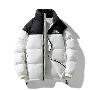 Giacca Invernale Formale in Velluto con Zip Personalizzata di Alta Qualità Reversibile Taglie Forti Calda Antivento Antifreddo 80% Piumino - Product Image 1