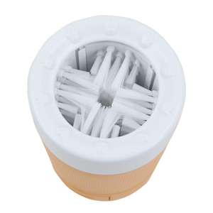 Pet Paw Wash Cup Orange Gray ABS Clean Dog Grooming Tool - Product Image 5