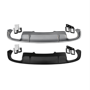 อะไหล่รถยนต์กันชนหลัง Diffuser ปากหางคอสำหรับออดี้ <span class=keywords><strong>A4</strong></span> <span class=keywords><strong>S</strong></span> สาย<span class=keywords><strong>2017</strong></span> 2018 2019อัพเกรดออดี้ S4รถกระจายท่อไอเสีย - Product Image 1