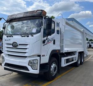 20cbm รถบรรทุกอัดขยะแบบกลับด้านสามารถควบคุมระยะไกลได้มีวงจรการทำงานแบบไฮดรอลิก25วินาที - Product Image 1