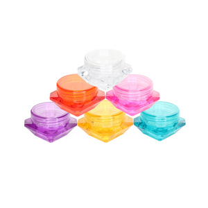 Mini 5G Mỹ Phẩm Mẫu Jar Nhựa Nail Bột Nồi Rỗng Nhỏ Trong Suốt <span class=keywords><strong>Make</strong></span> up Eye Shadow Long Lanh Jar Với Vít Nắp - Product Image 1