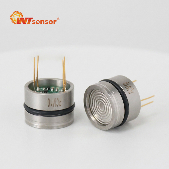 PCM10 Digital Pressure Sensor I2C 0.5-4.5V Ratiometric Output All 316L Stainless Steel Integrated O-Ring Sealing Transducer