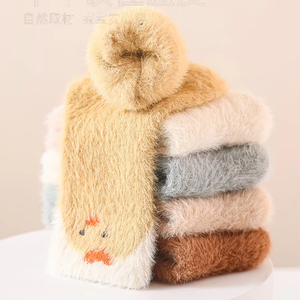 <span class=keywords><strong>Calcetines</strong></span> de <span class=keywords><strong>Dormir</strong></span> <span class=keywords><strong>para</strong></span> Bebés y Niños Unisex, de Terciopelo, Gruesos, Transpirables, Antideslizantes, de 0 a 3 Años, Marca Xiangyi - Product Image 2
