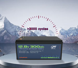 12V 12.8V 300Ah US-voorraad Deep Cycle LiFePO4 accu voor camper, boot en off-grid energieopslag - Product Image 1