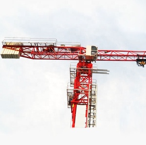 Grúa <span class=keywords><strong>Torre</strong></span> Autoerigible de Plataforma Plana con Capacidad de Carga de 10 Toneladas, Brazo de 70 m, PT7015.10, Conjunto Completo de Motor y Caja de Cambios - Product Image 1
