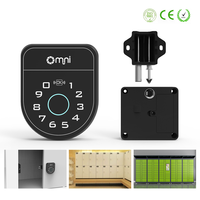 Serrure de meuble électronique intelligente Bluetooth avec lecteur de carte RFID, empreinte digitale et NFC pour tiroirs et armoires