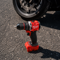 Kit combiné Milwaukee FUEL 10-en-1, ensemble d'outils électriques pour la réparation automobile, kit complet avec 4 batteries, chargeur rapide et sac de transport