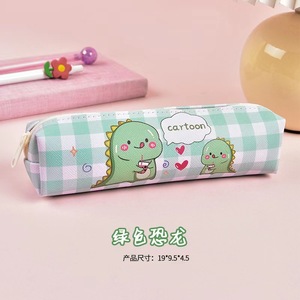 Nieuwe stijl cartoon pennen etui studenten PU grote capaciteit potlood etui groothandel schattig Kawaii lederen potlood etui voor kinderen schrijfwaren - Product Image 5