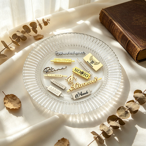 Etiquetas Metálicas Personalizadas, Chapadas en Oro, Pulimentadas, Cortadas con Láser, Ecológicas, para Abrigos y Bufandas, Envío Rápido, Logotipo y Diseño Personalizados - Product Image 5