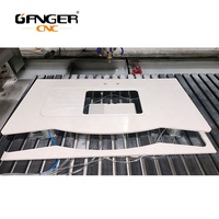 Machine de découpe de pierre CNC à 3 axes GANGER GSY-3015PLUS, broche ATC 7,5 kW 15000 tr/min pour le traitement des comptoirs en granit, marbre et céramique