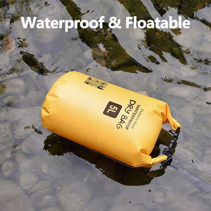 Kostenloses Muster Großhandel – 2L, 3L, 5L, 10L, 15L, 20L, 30L PVC-Planen Wasserdichter Packsack, Wasserdichter Rucksack - Product Image 3