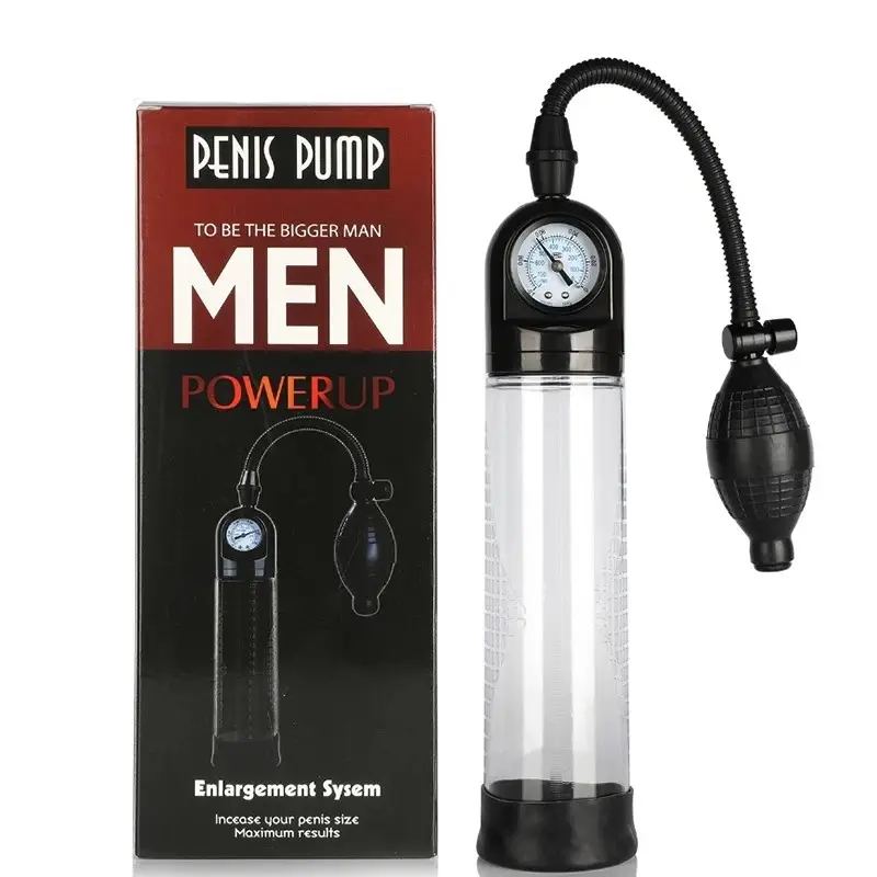XIAEER Pompa Pembesar Penis, OEM/ODM Pompa Pembesar Penis Pria Penambah Listrik Pro Penjualan Amazon Ekstensi Manual Pompa Penis