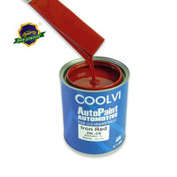 Peinture automobile rouge fer 2K de haute qualité pour voitures et véhicules utilitaires – Marque Acrylic Resin Spray