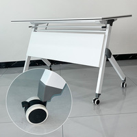 Table de formation pliable en MDF bureau à bascule extensible pour la maison, le bureau et l'école Supermarché
