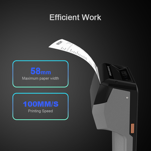 Terminal POS <span class=keywords><strong>Android</strong></span> al por Mayor, 2GB RAM, 16GB ROM, Red 4G con NFC, Pago por <span class=keywords><strong>QR</strong></span>, Máquina POS Portátil con Impresora, Servicio OEM - Product Image 2