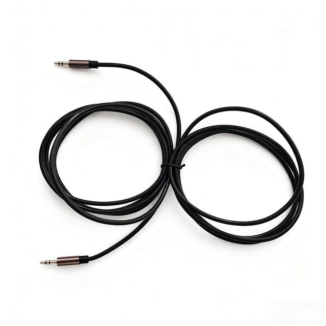 3.5mm Male to Male Auxiliary Audio Cable (AUX Cable), Suitable for Headphones, IPods, IPhones, Car Stereos and Other Devices, 3m
