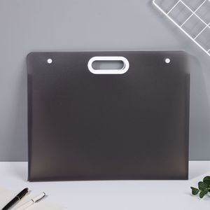 Portable Hand-held <strong>File</strong> <strong>Folder</strong>. the Large-capacity PP Material <strong>Folder</strong> Is Suitable for Office Storage and Organization. - Product Image 2