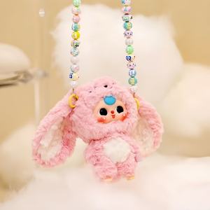 Set di 6 Peluche di Animali, Portachiavi Figurine <span class=keywords><strong>Anime</strong></span>, Collezione Unica in Scatole Misteriose - Product Image 1