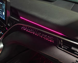 SJC Auto 64 couleurs Lumière d'ambiance pour <span class=keywords><strong>Toyota</strong></span> 8ème Camry 2018-2023 LHD/RHD Kit de lumière d'ambiance intérieure de voiture LED de haute qualité - Product Image 5