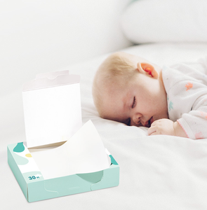 Fabricación de sobres de embalaje personalizados Hojas de lavandería Eco Natural Soluble Dissoluble Detergente para ropa Power Sheet - Product Image 2