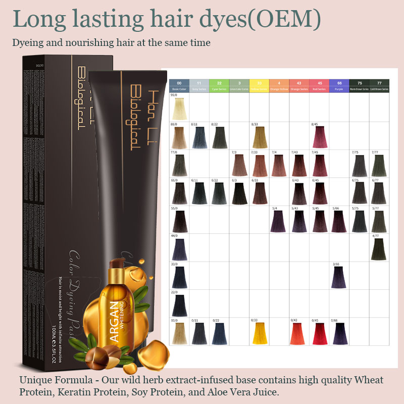 Tintura per Capelli Senza Candeggina OEM