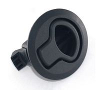 Tirer en plastique circulaire tirer la serrure de porte plate tirer par RV boîte à outils anneau serrure de porte