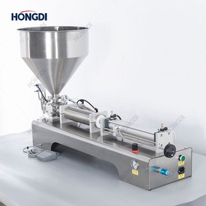 Machine de remplissage de liquides de table en acier inoxydable, machine de remplissage pneumatique, machine de remplissage de cosmétiques, faible coût, haute efficacité - Product Image 6