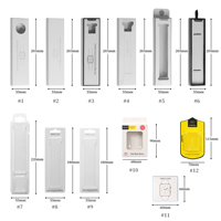 Boîte universelle de bracelet de montre pour Apple, 5 pièces, Styles de produits personnalisés, boîte d'emballage pour ouvrir et d'autres marques
